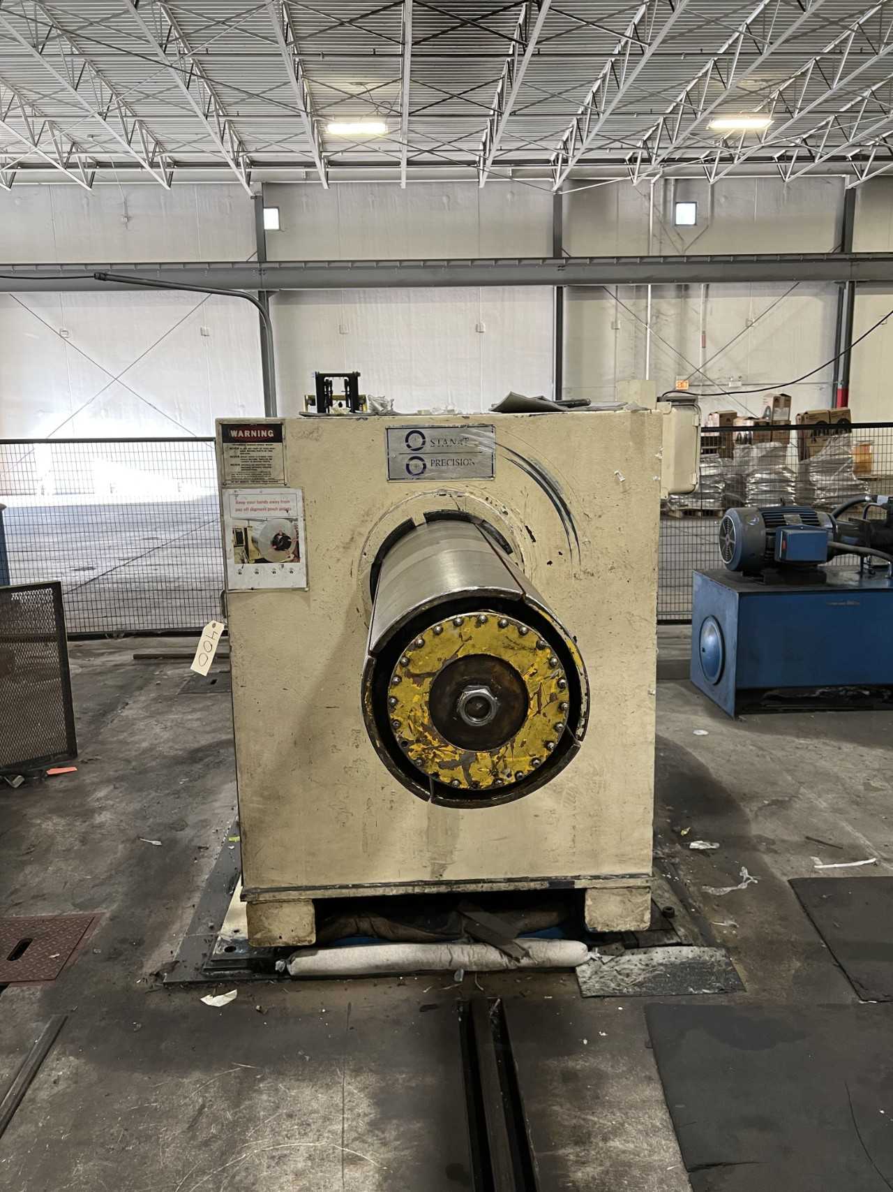 15000lb max capacity pay off unit - MACHINE TOOLING