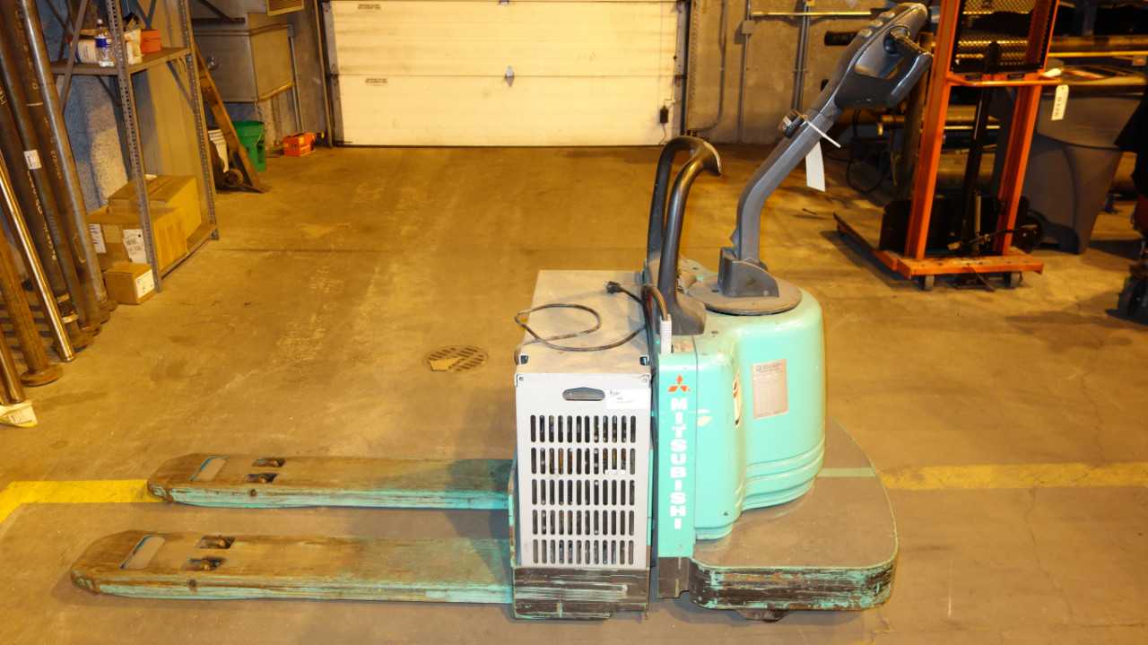 MITSUBISHI PMWR30 ELECTRIC WALKIE PALLET JACK (DELAYED REMOVAL) - MANUAL PALLET JACKS