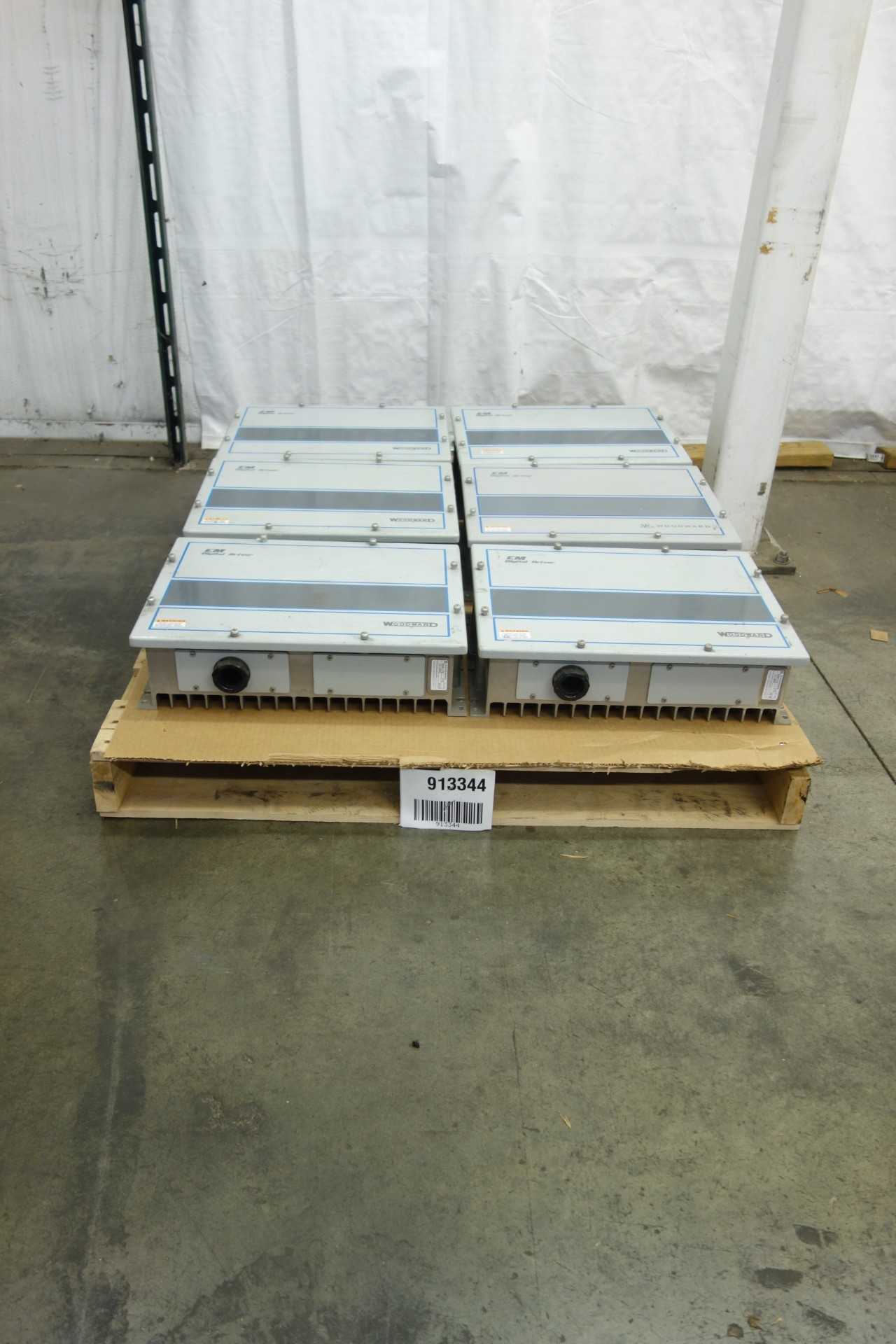 LOT OF 6 WOODWARD 8200-176 GAS METERING DIGITAL DRIVERS - METERING PUMP