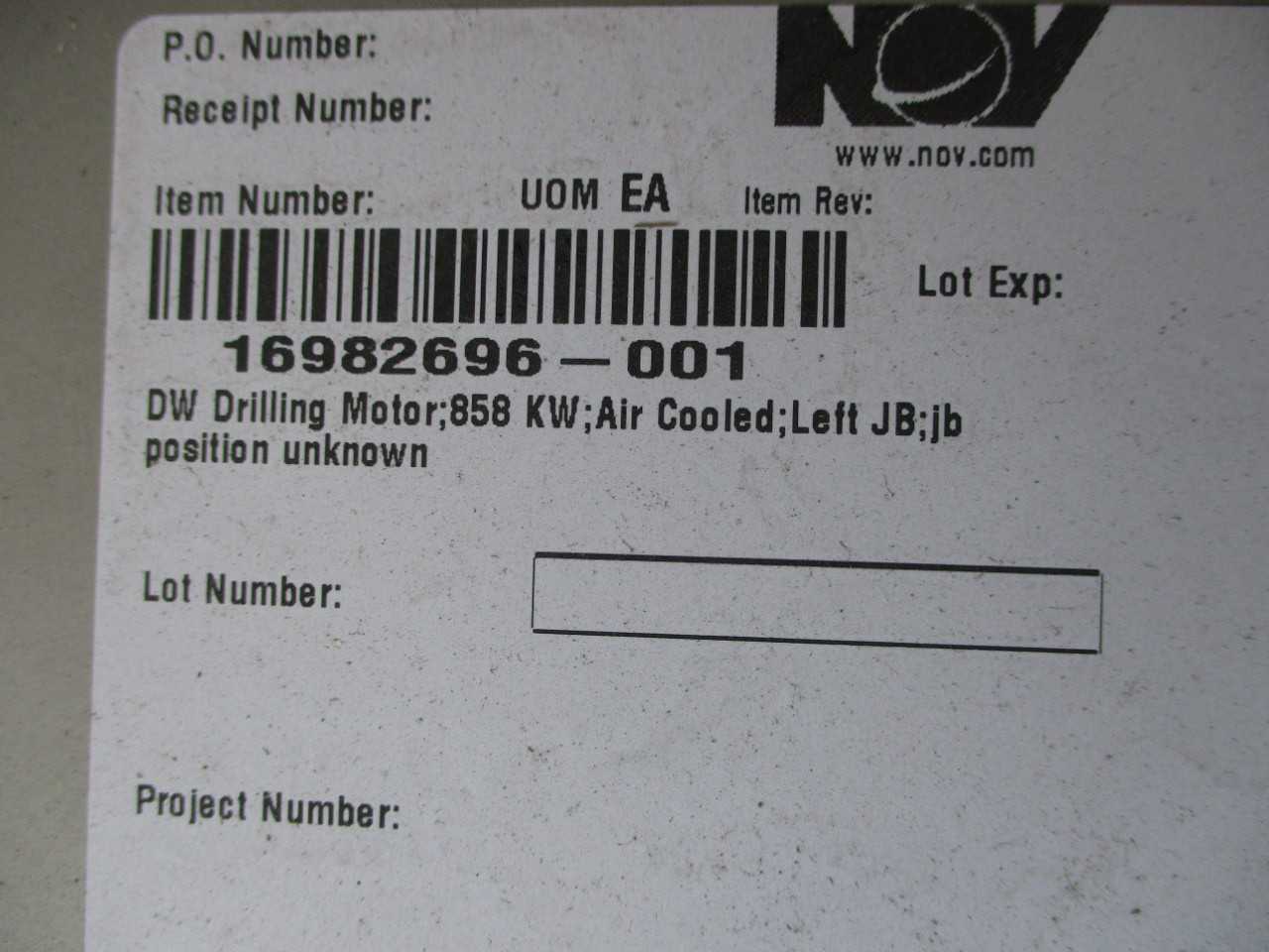 General Electric 5GEB22A5 AC Electric Motor - Left Hand JB ( UNUSED) QTY 1 - ELECTRIC MOTORS