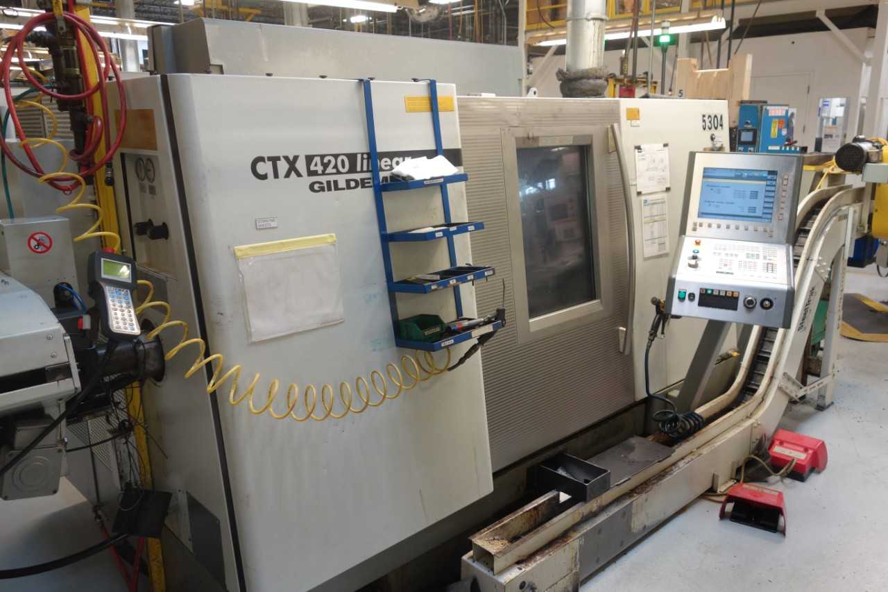 2004 Gildemeister CTX 420 Linear CNC turning center - CNC LATHES