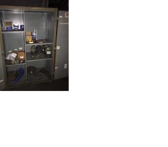 Storage cabinet quantity of 4 - TOOL STORAGE