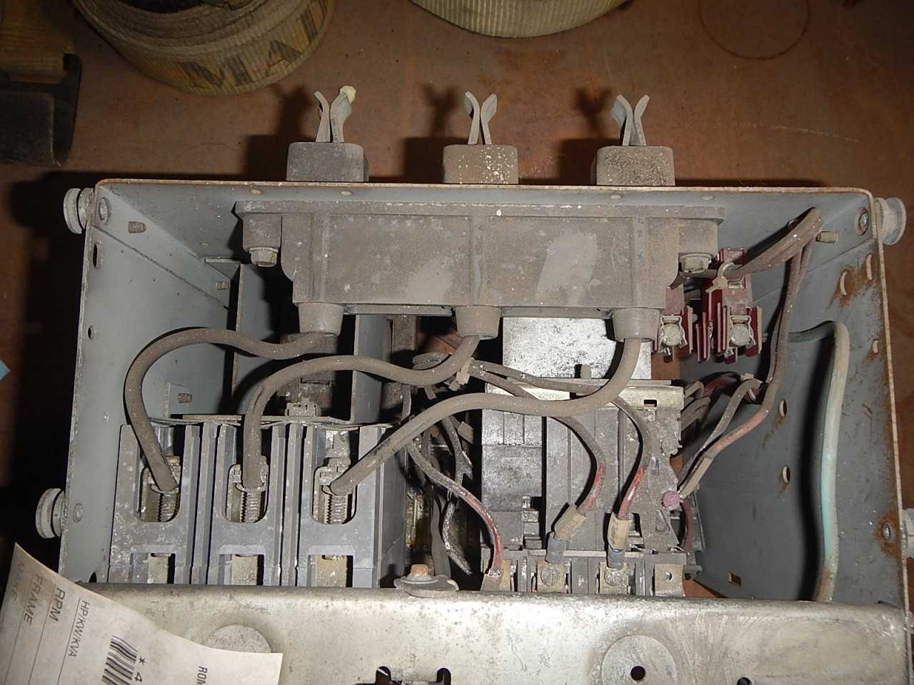 Lot of Six 10 HP West Size 1 MCC Buckets Type W - MOTOR CONTROL CENTERS