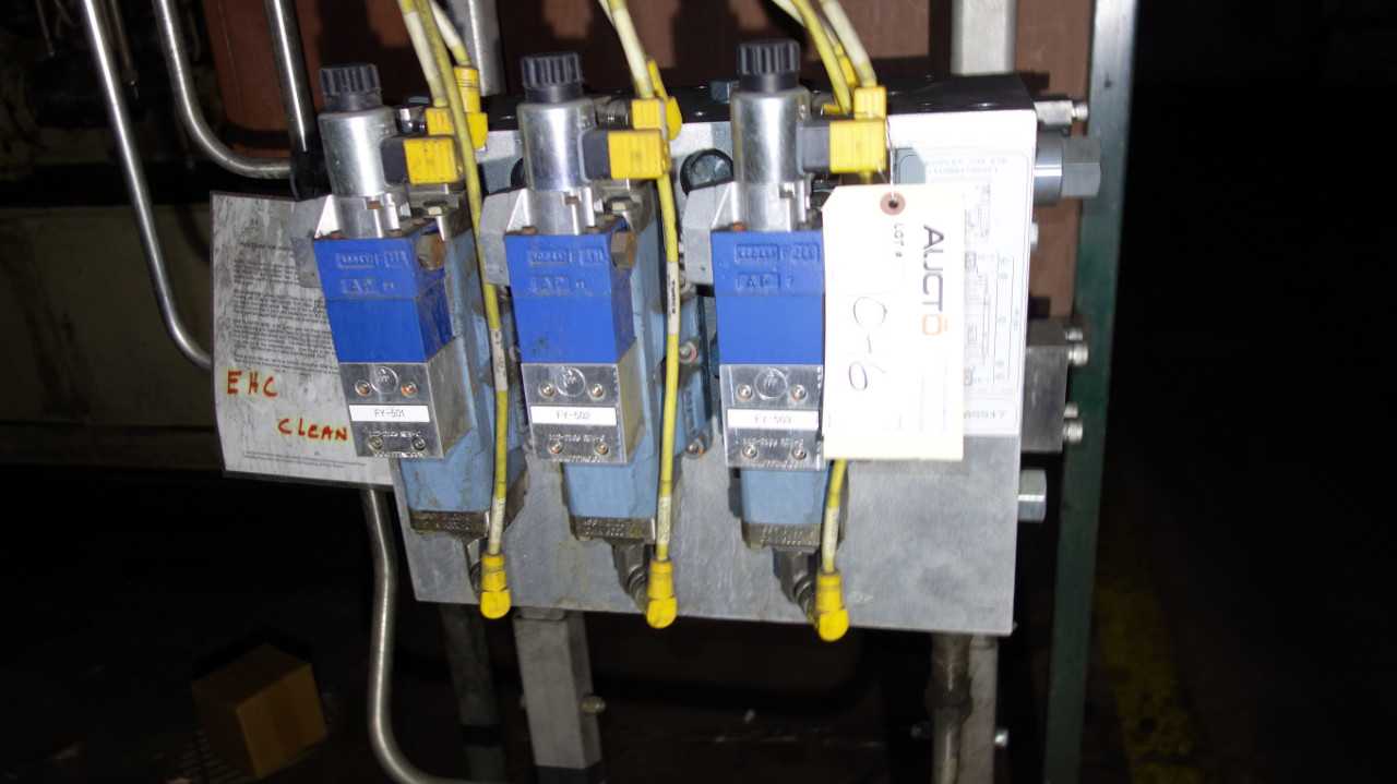 GE SIMPLEX TMA ETD HYDRAULIC MANIFOLD, 3X REXROTH - PNEUMATIC VALVE