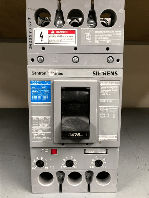 Siemens Breaker - CIRCUIT BREAKERS