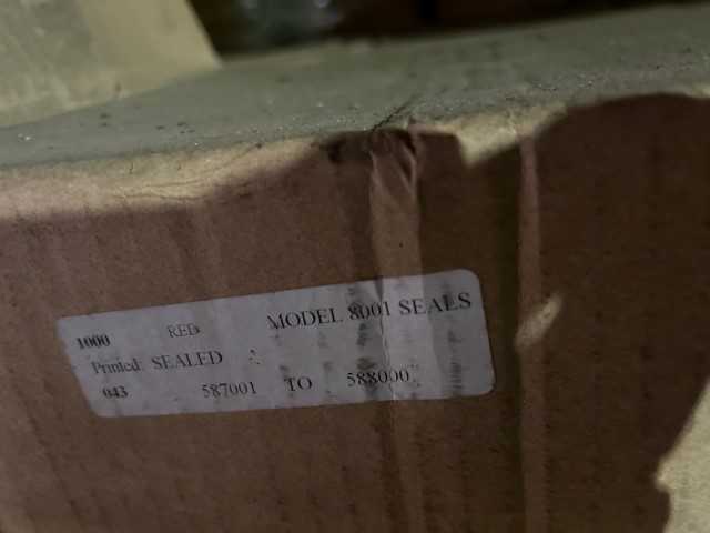 Bulk Lot of Trailer/Sea Container Shipping Seals - QTY 36 Cases - INDUSTRIAL PARTS