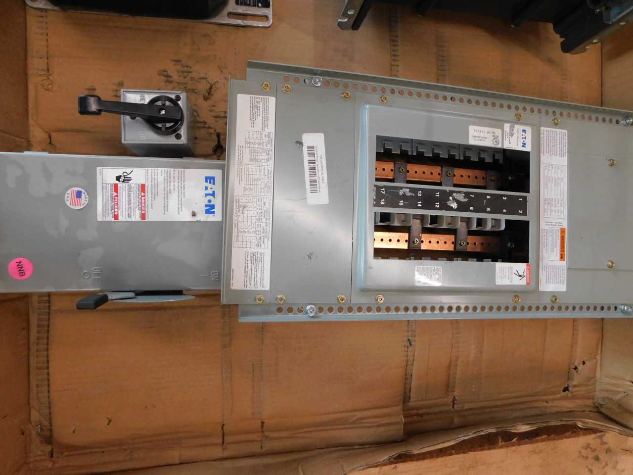 Lot of Quantity 1x PRL Panelboard and 2x Safety Switches - SAFETY EQUIPMENT