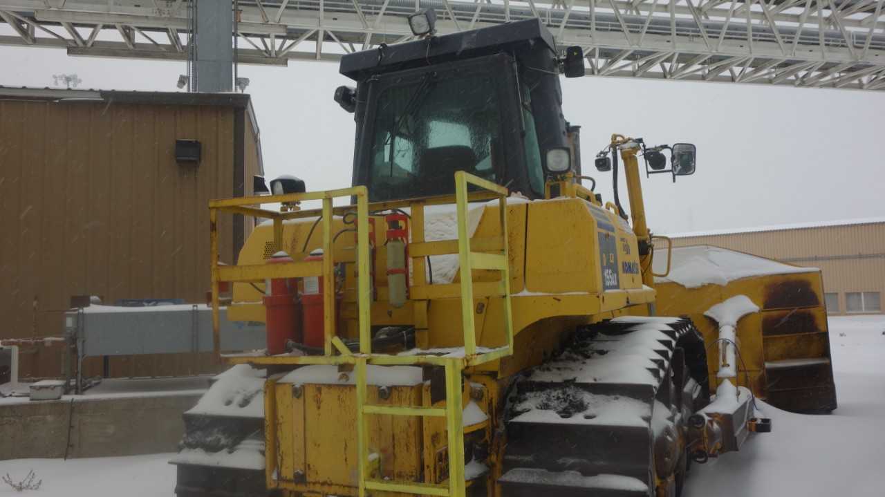 KOMATSU 155AX CRAWLER DOZER 12877.1 HOURS - CONSTRUCTION EQUIPMENT