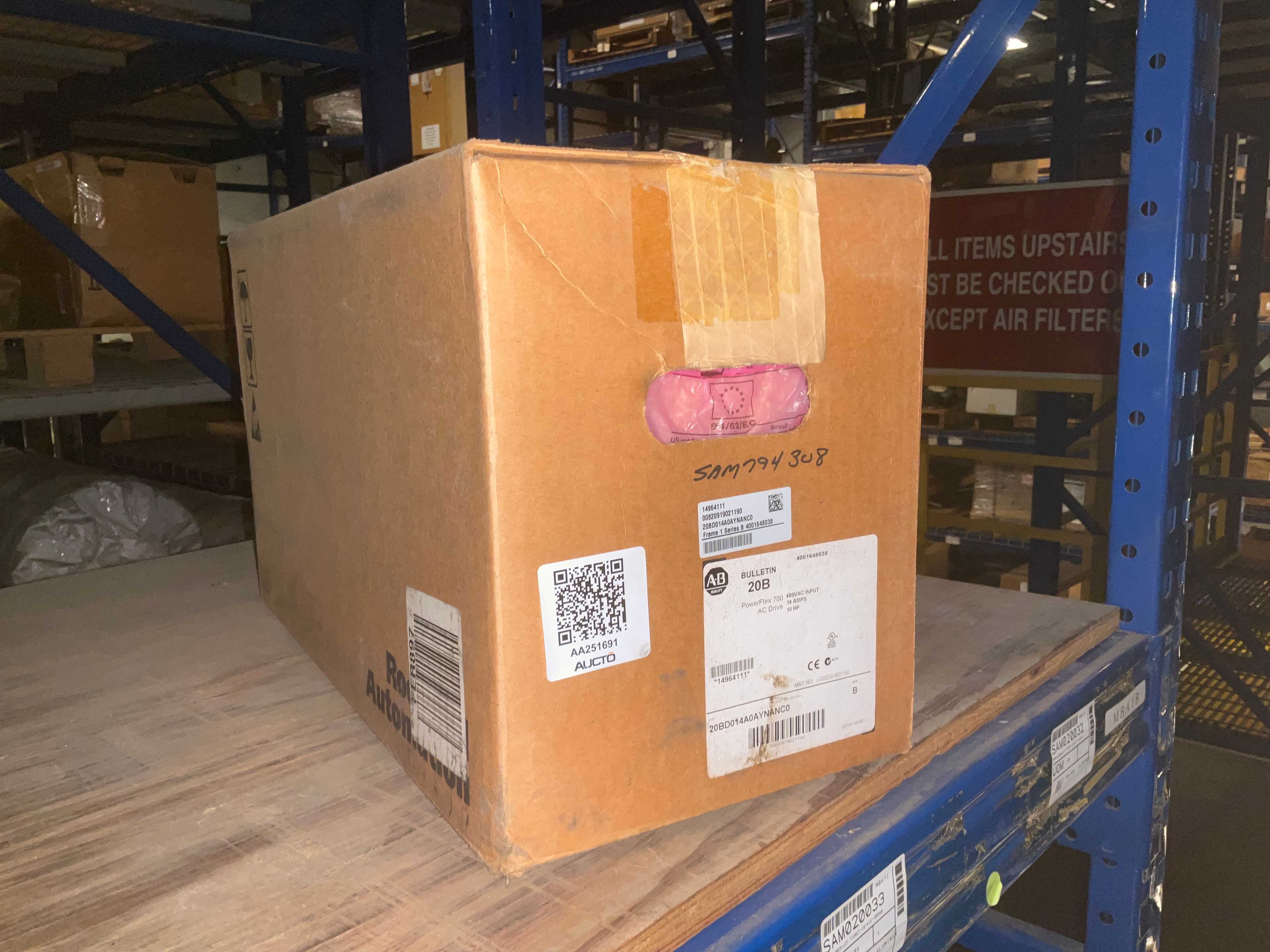 ROCKWELL AUTOMATION 20BD014A0AYNANC0 AC VFD DRIVE - AC VFD DRIVES ROCKWELL AUTOMATION 20BD014A0AYNANC0 AC VFD DRIVE - AC VFD DRIVES