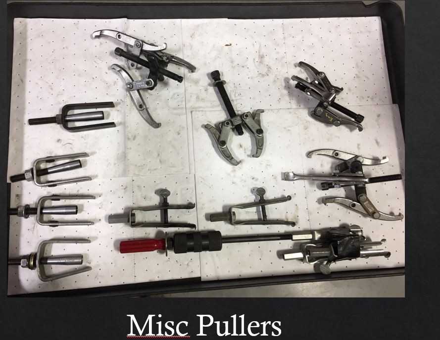 Lot of Misc. Pullers - ELECTRIC POWER TOOLS