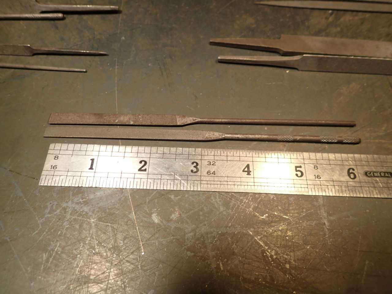 25 Pieces Grobet Swiss Vallorbe Swiss Pattern Precision Files: Assorted Profiles - MACHINING ACCESSORIES & TOOLING