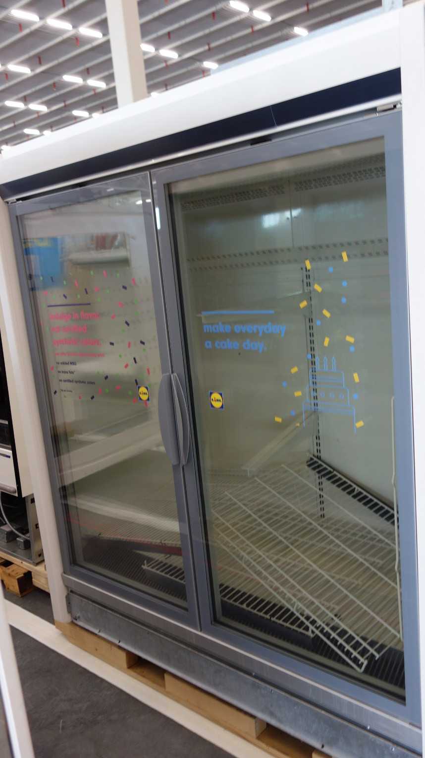 AHT VENTO GREEN MC FREEZE 156 2 DOOR MULTI-SHELF CHEST CAKE FREEZER 1.050W 208-240V-AC