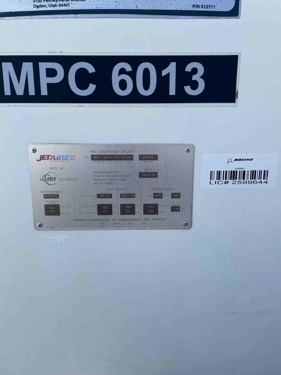 GSE Aircraft A/C Unit (2599643) Charleston