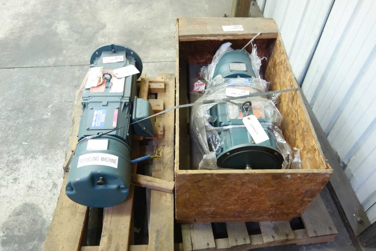 LOT OF 2 RELIANCE DC MOTORS, 3 HP - ELECTRIC MOTORS