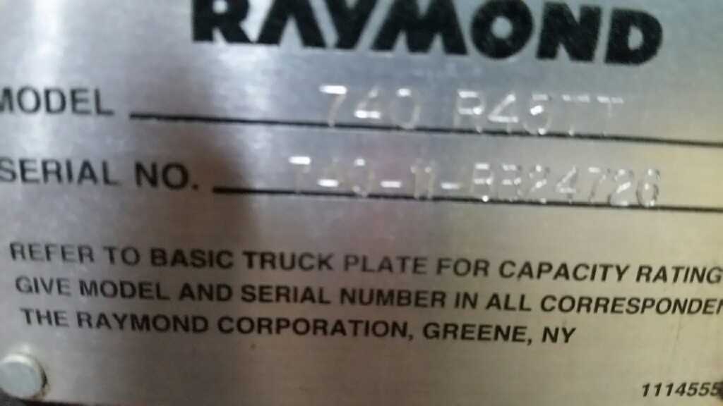 2011 Raymond 740-R-45TT reach truck Fenton MO - REACH TRUCKS