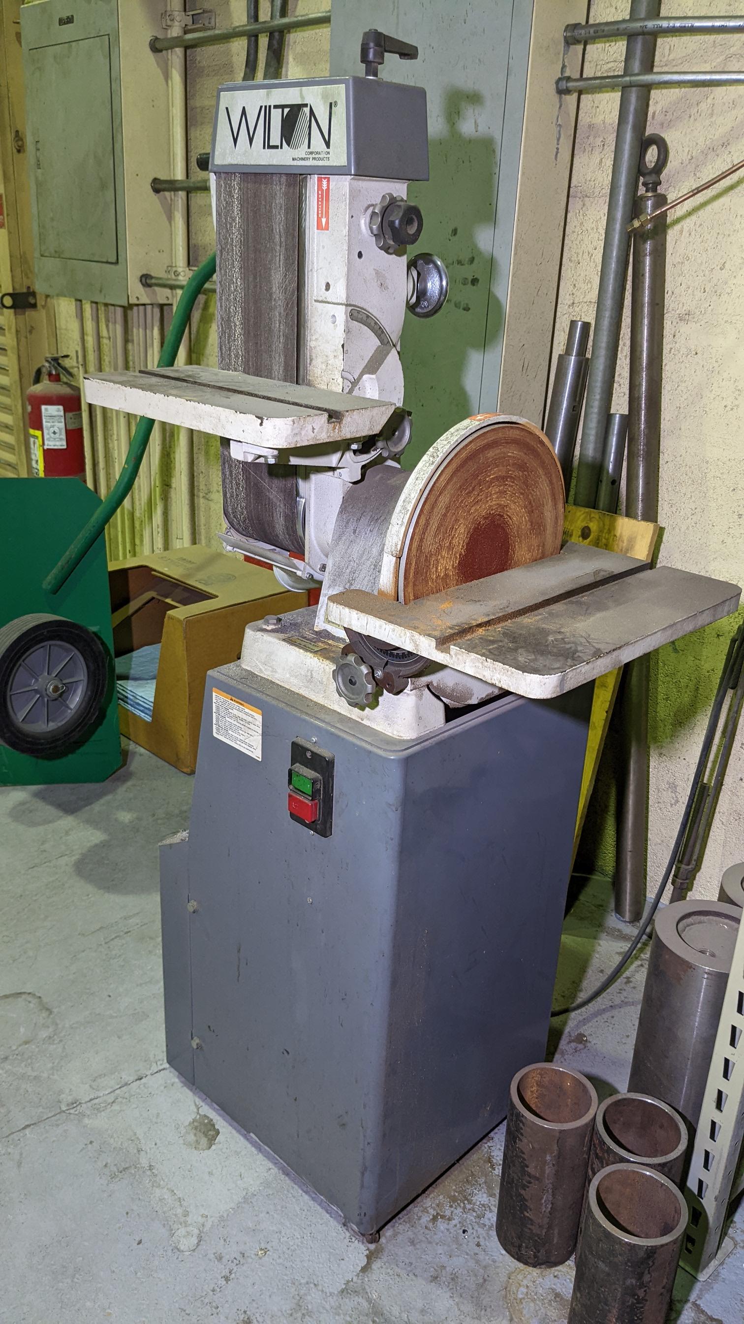 Wilton belt store disc sander