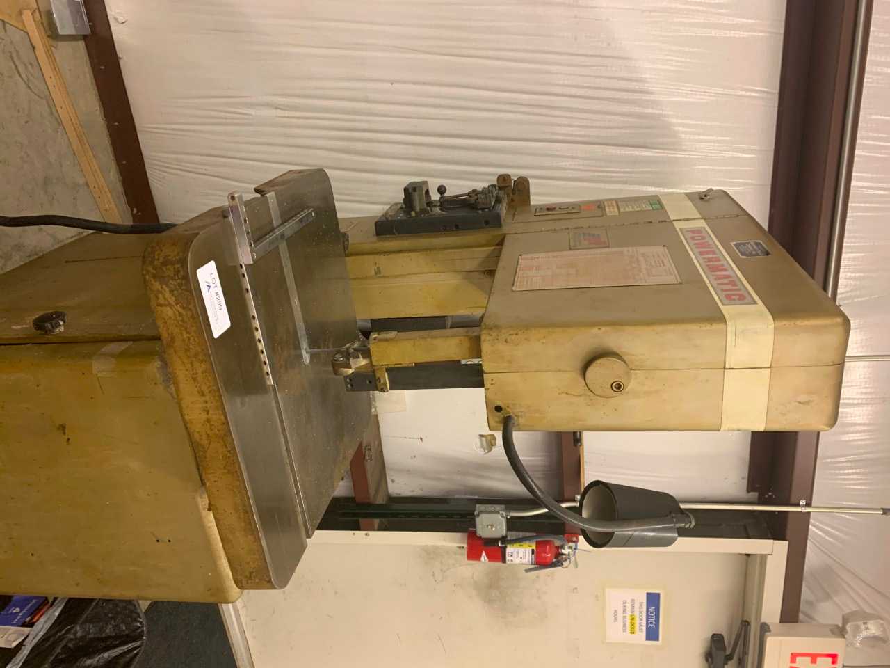 Powermatic Model 87 Vertical Bandsaw - METAL SAWS