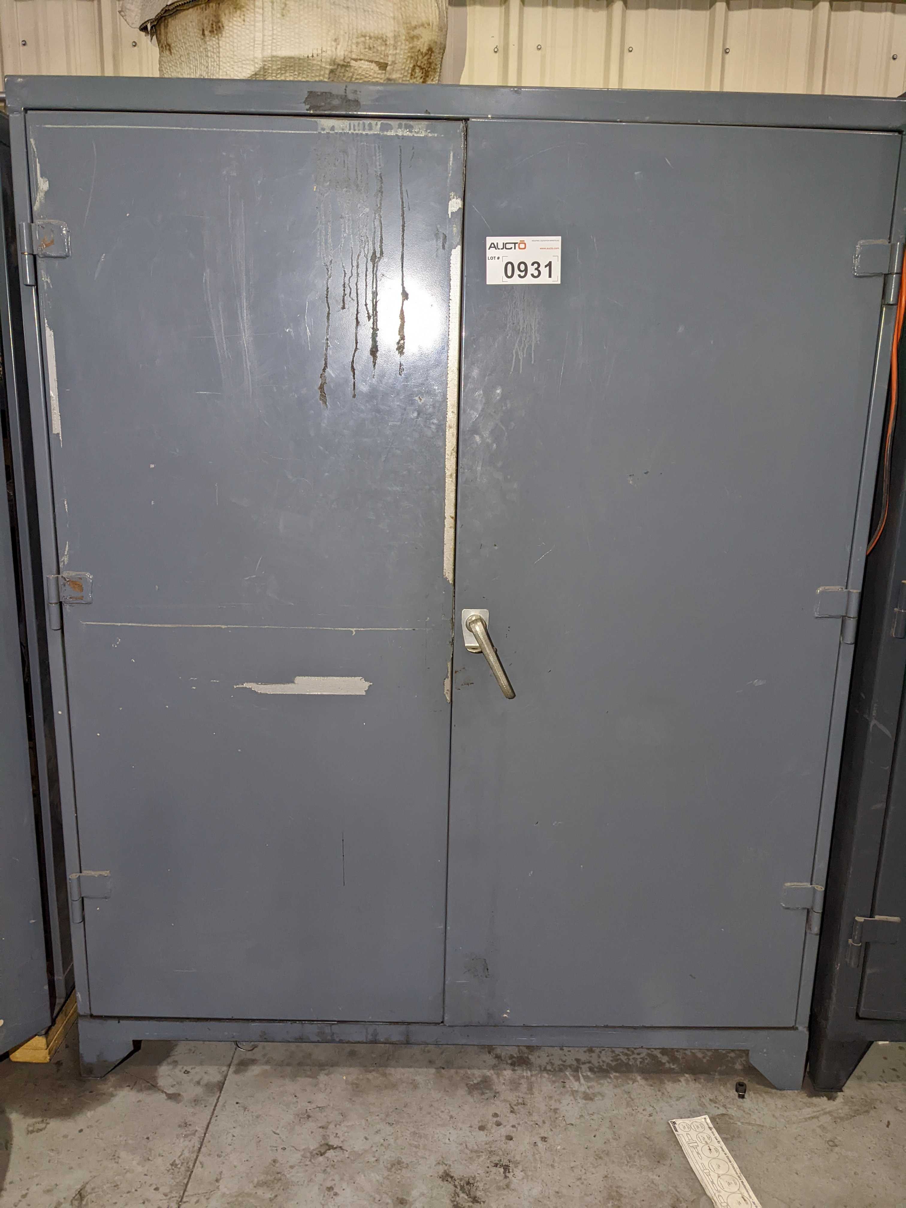 CABINET WITH CONTENTS - INDUSTRIAL PARTS