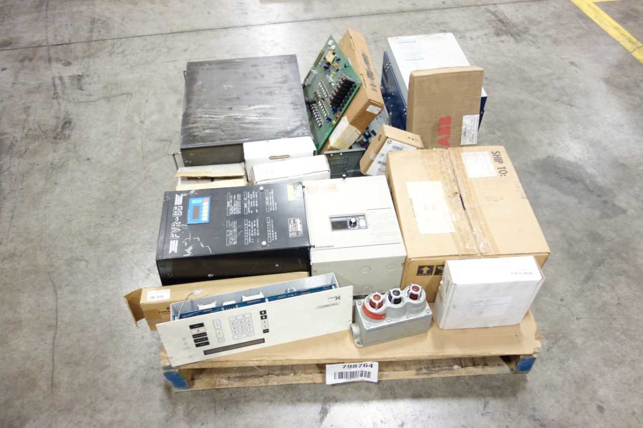 1 PALLET OF ASSORTED ELECTRICAL - ELECTRICAL COMPONENTS