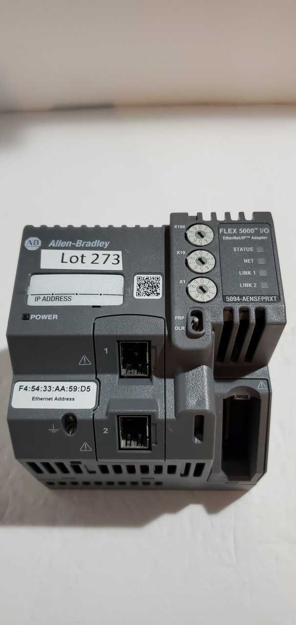 Allen Bradley Flex 5000 Ethernet Adapter - INDUSTRIAL PARTS Allen Bradley Flex 5000 Ethernet Adapter - INDUSTRIAL PARTS