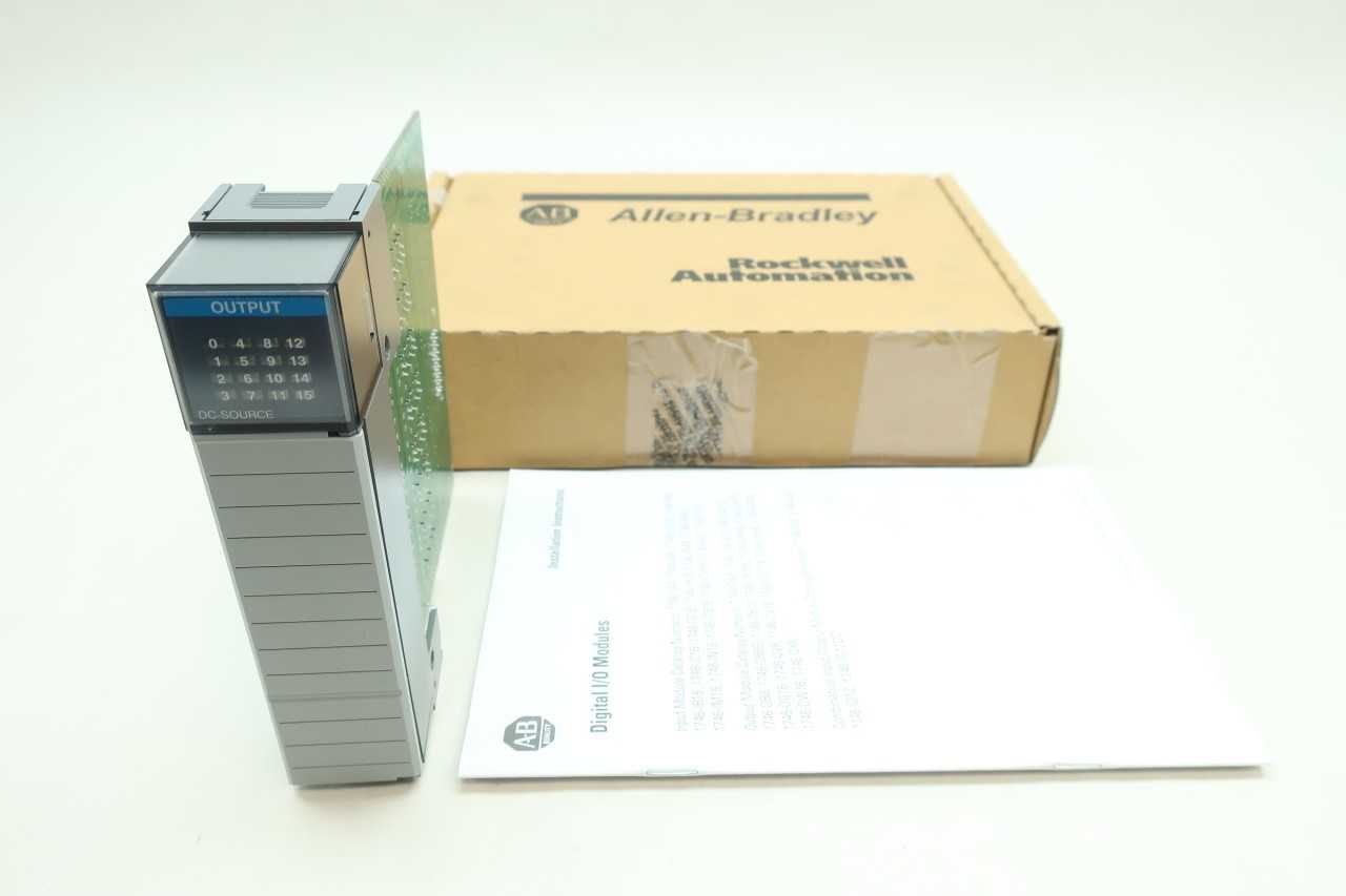 ALLEN BRADLEY 1746-OB16 SLC 500 OUTPUT MODULE - AUTOMATION & CONTROLS