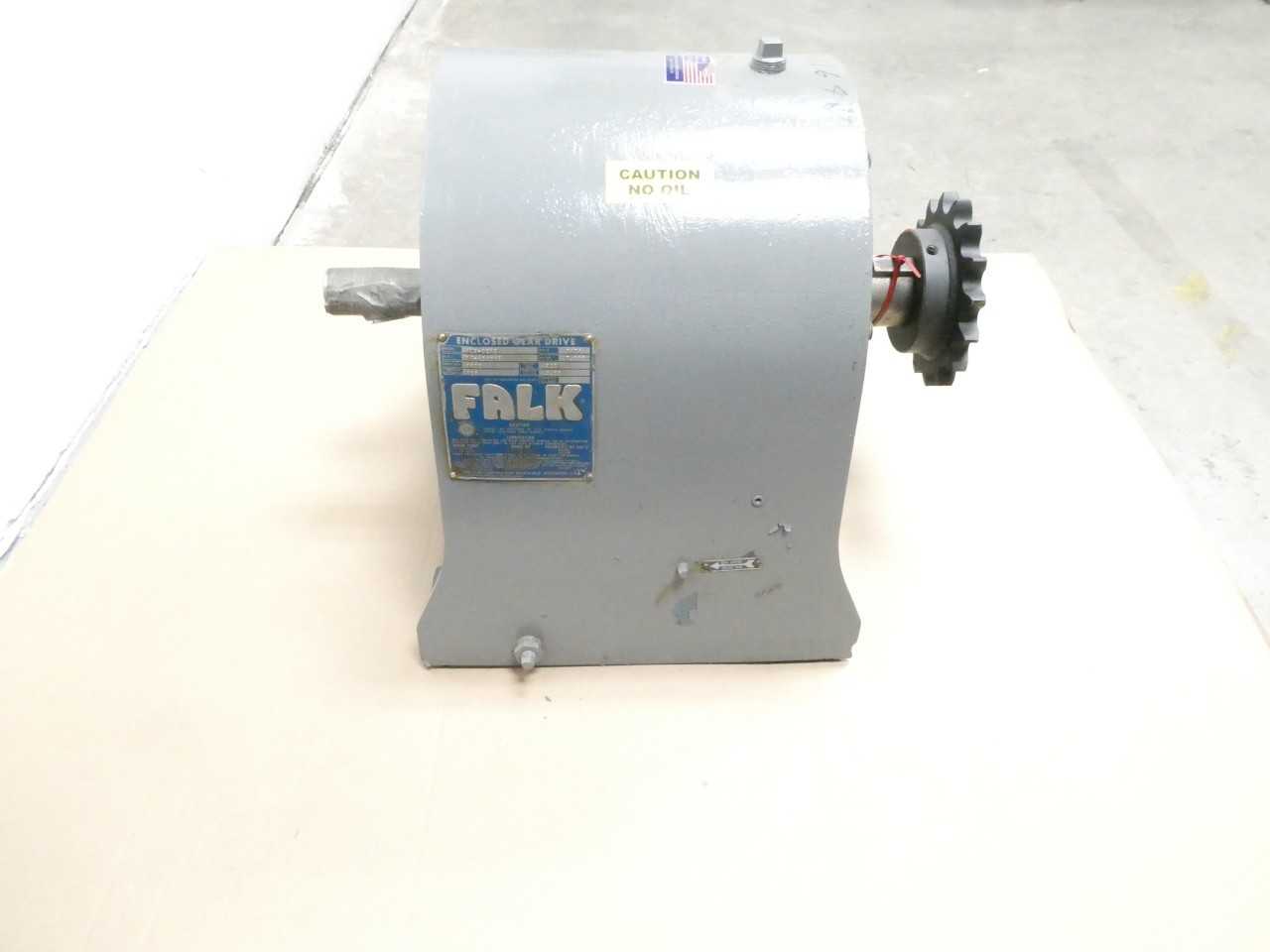 FALK 4C2-02A3 138HP 7.503:1 ENCLOSED GEAR DRIVE - GEAR REDUCERS