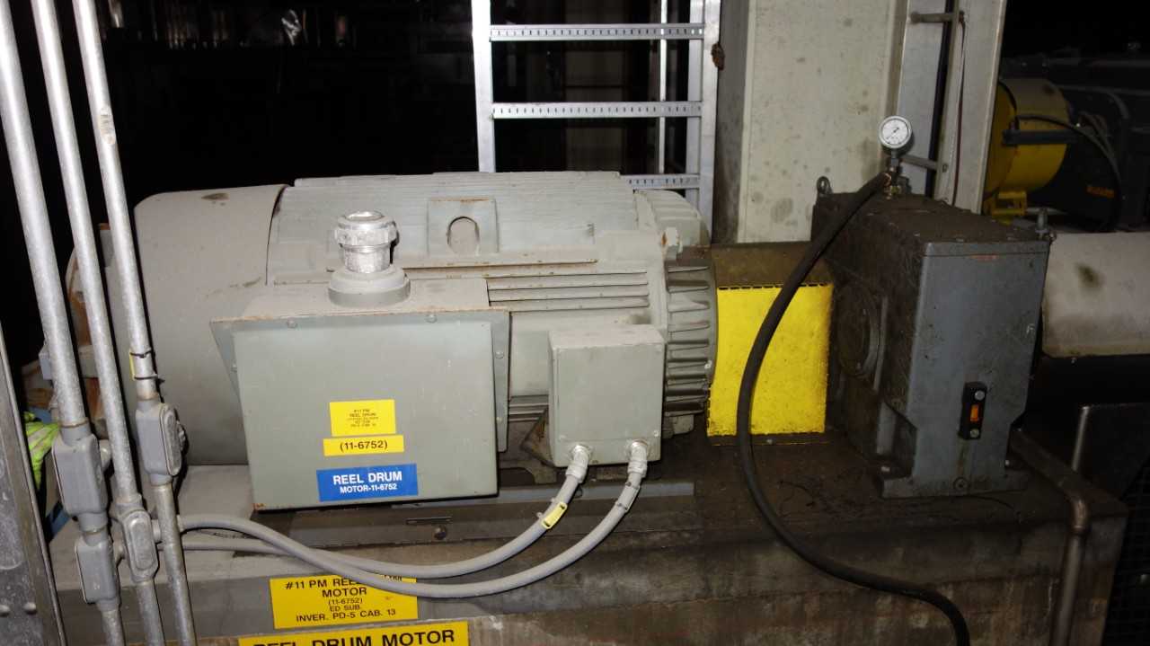 GE AC GEAR MOTOR 449TS 450HP 460V-AC - ELECTRIC MOTORS