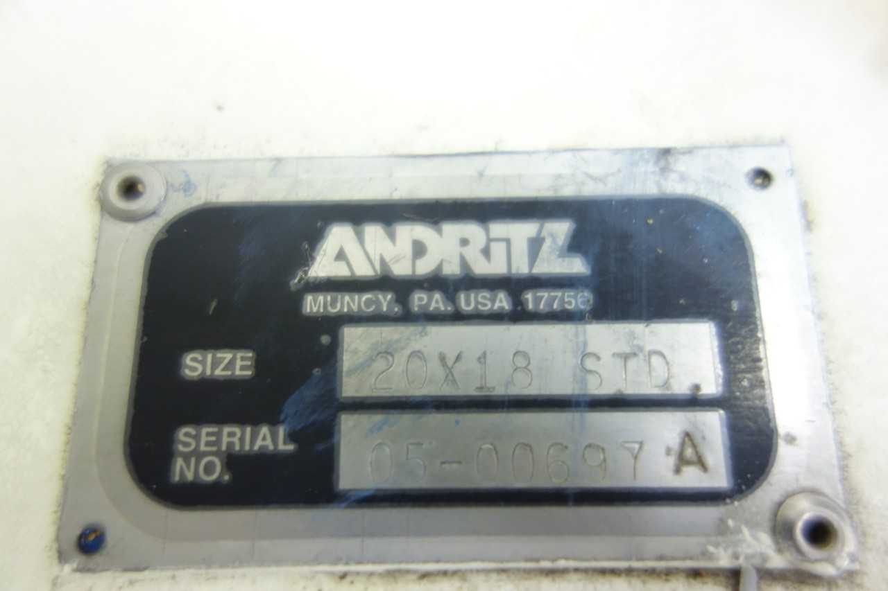 ANDRITZ INC STD ROTARY SPROUT FEEDER VALVE - VALVES