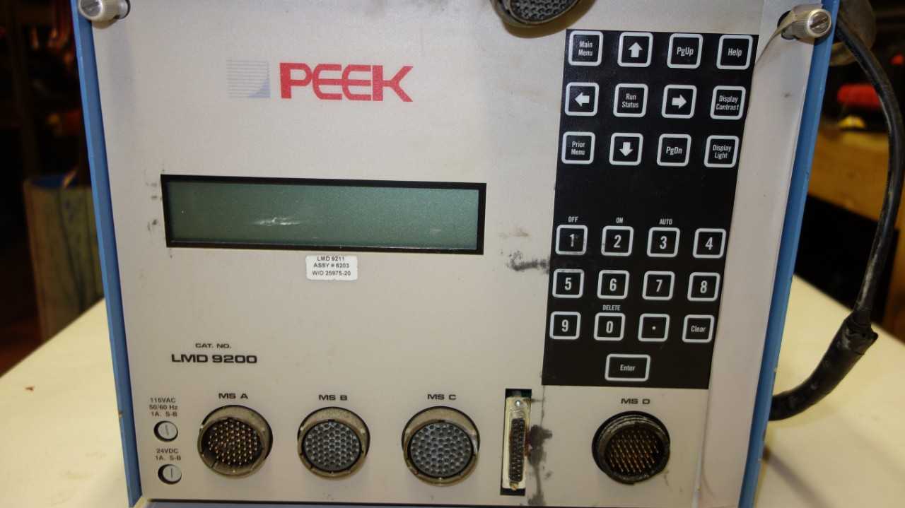 PEEK LMD 9200 9211 MATS TRAFFIC CONTROLLER - AUTOMATION & CONTROLS