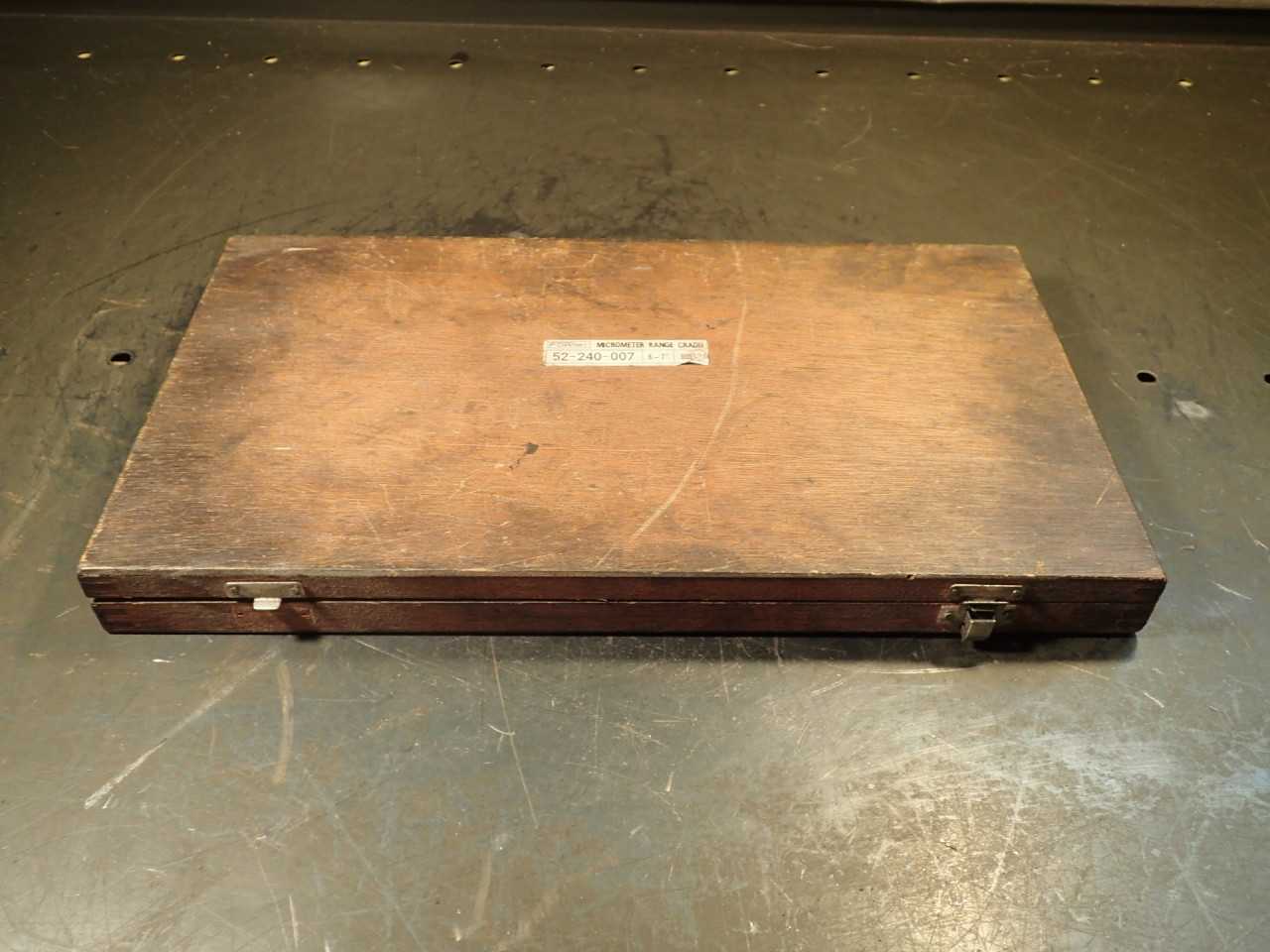 Fowler 6-7" x .0001" Outside Micrometer w/ Standard & Case, Ratched Doesn't Work - INSTRUMENTATION