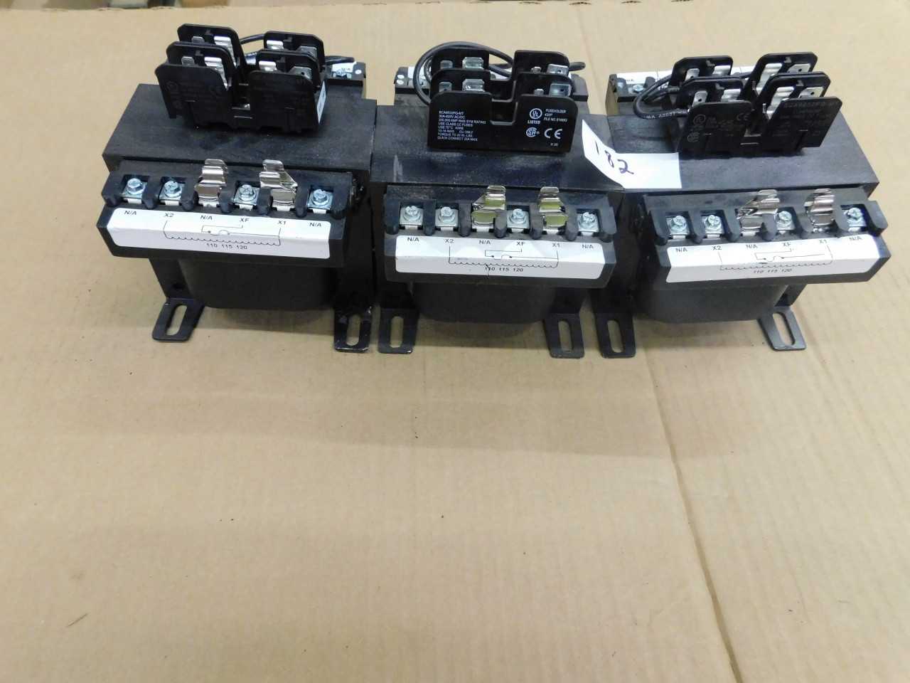 Lot of 3 Transformers - CONTROL TRANSFORMERS
