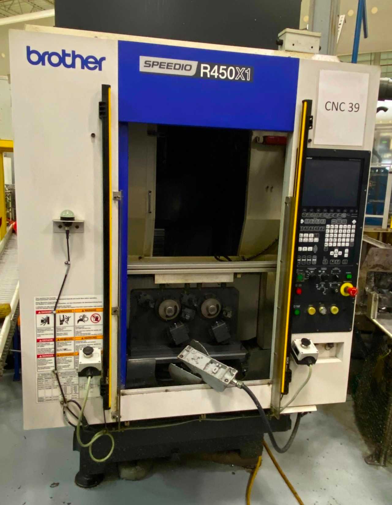 BROTHER R450X1 SPEEDIO 2018 CNC DRILL TAP COMPACT MACHINING CENTER - CNC MACHINING CENTERS