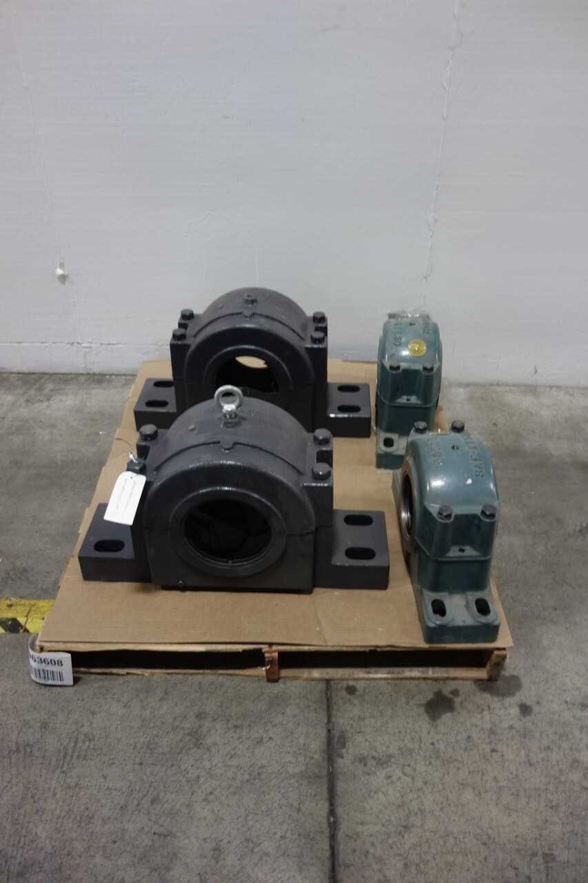 1 PALLET OF PILLOW BLOCK HOUSINGS - BEARINGS