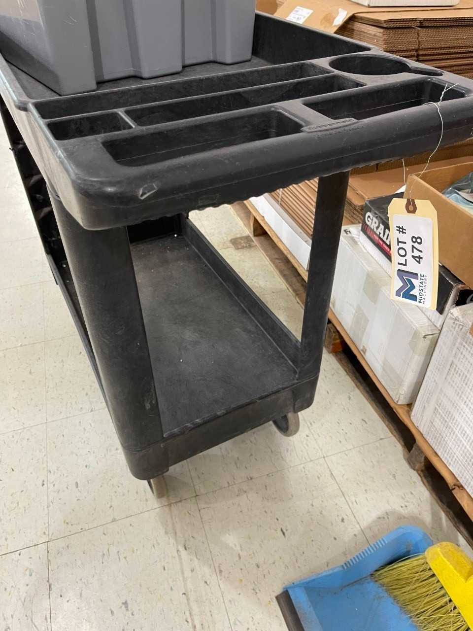 Plastic Rolling Cart No Contents - ROLLING CARTS
