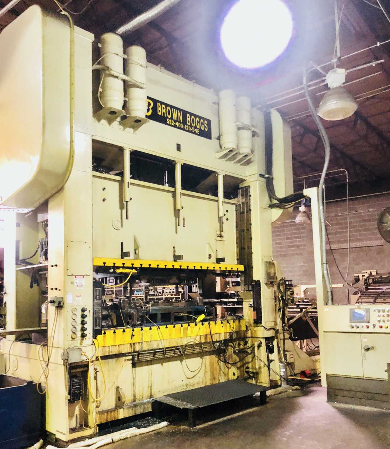400 ton Brown & Boggs SSDC press - PRESSES