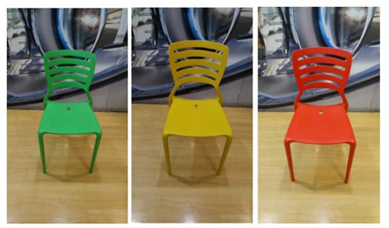 Lot of (26) Plastic Chairs (Assorted Colors) - PLANT & FACILITY Lot of (26) Plastic Chairs (Assorted Colors) - PLANT & FACILITY