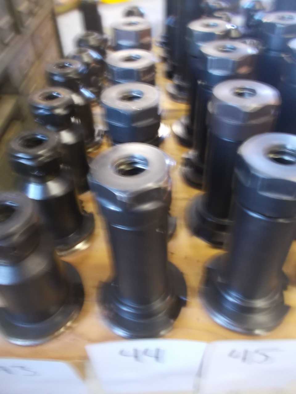 4 Erickson Cat 50 TG100 Collet Holders - MACHINING ACCESSORIES & TOOLING