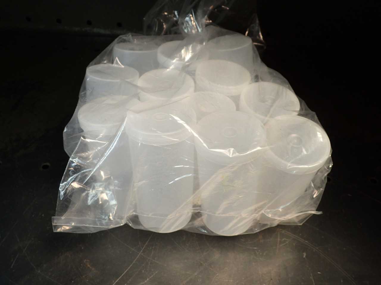 12-Pack of Nalgene 160ml Sample Vials with Snap Cap: LDPE, 6250-0160, NEW! - LAB & SCIENTIFIC