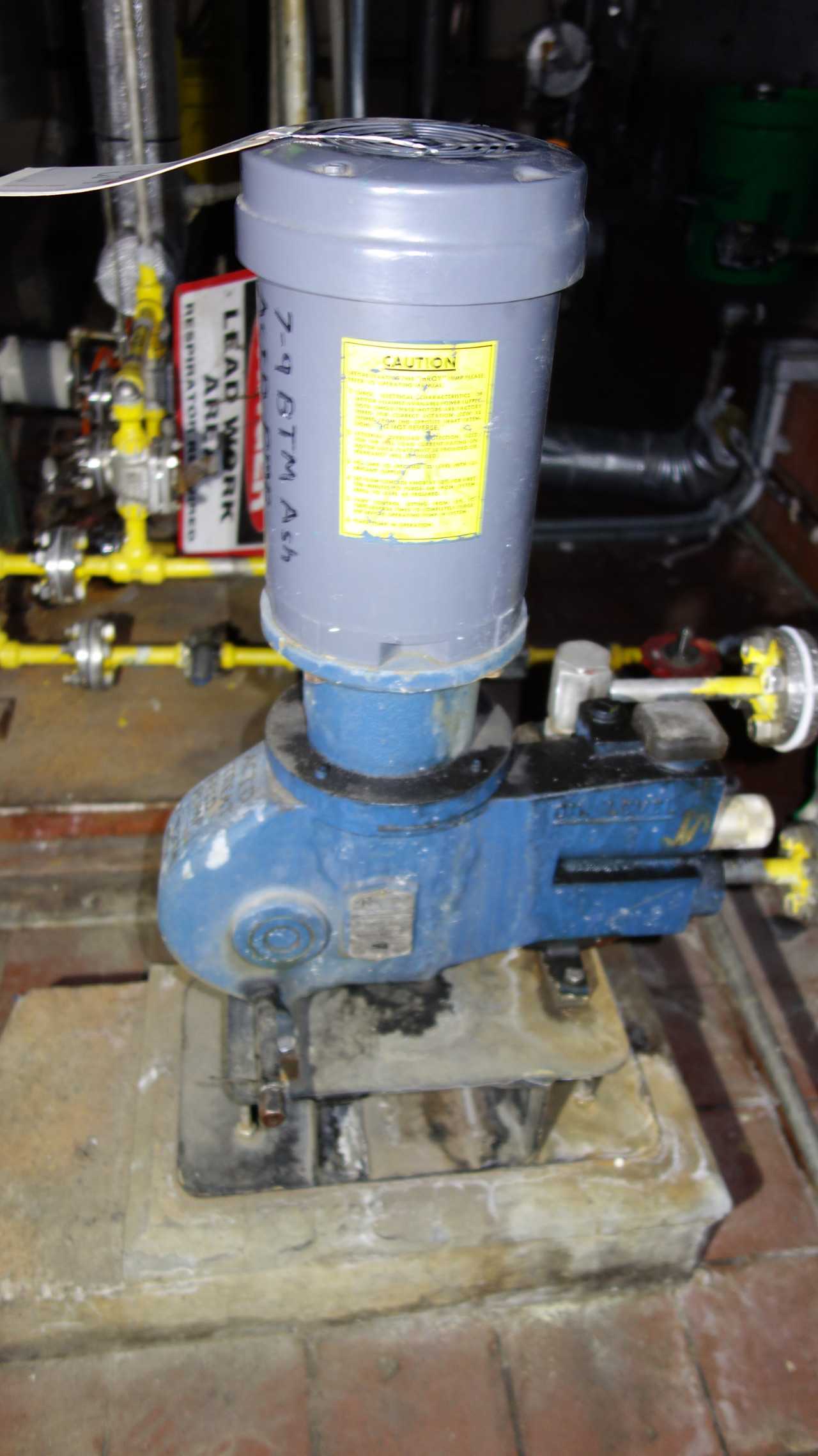 LOT OF 5 MILTON ROY FR165 METERING PUMPS 1/2HP - METERING PUMP