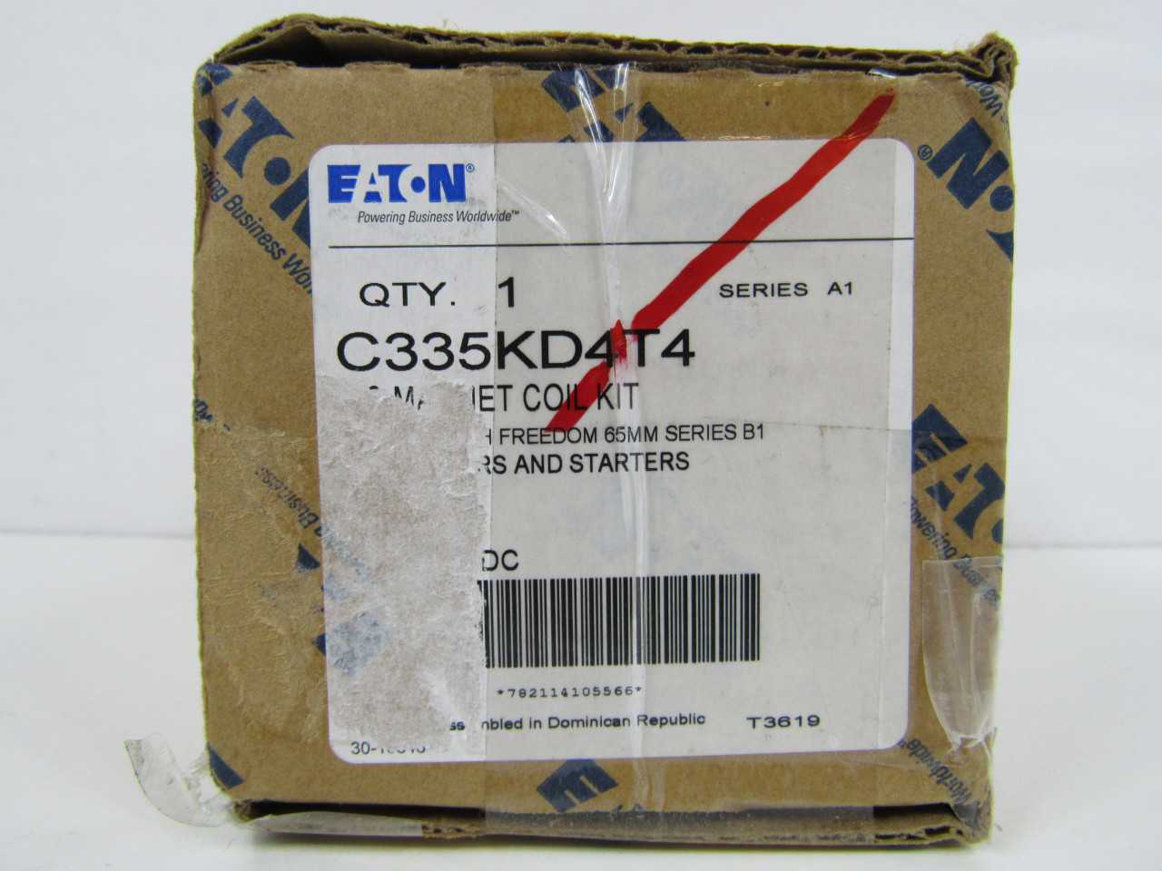 Quantity 1 of Eaton C335KD4T4 Coil Magnet NEMA Size 0 24VDC - VALVES