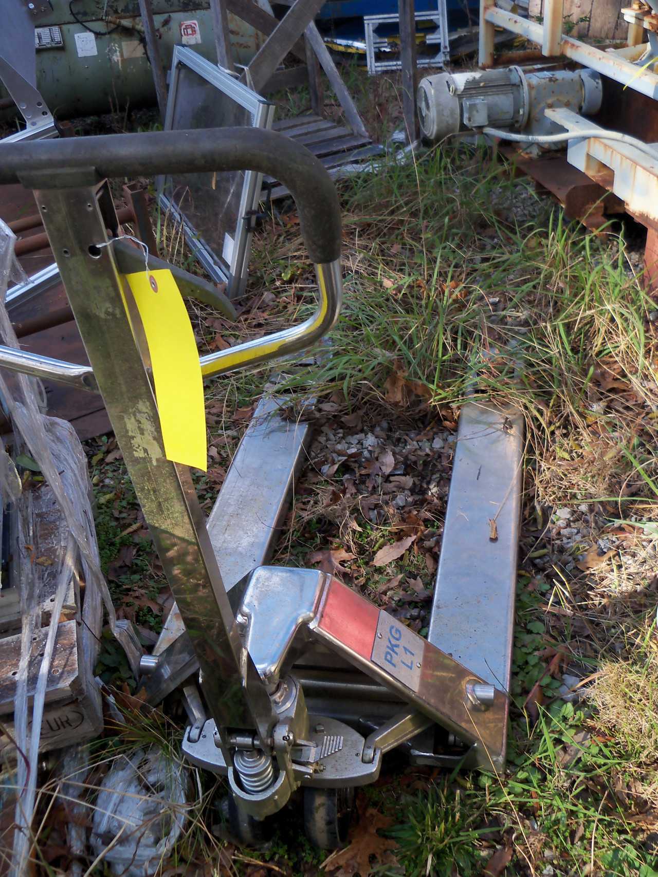Stainless Steel Pallet Jack - MANUAL PALLET JACKS Stainless Steel Pallet Jack - MANUAL PALLET JACKS