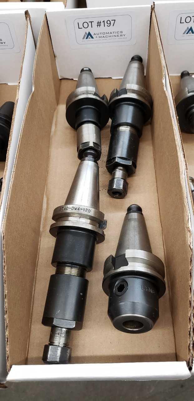 BT 40 Toolholders - MACHINING ACCESSORIES & TOOLING BT 40 Toolholders - MACHINING ACCESSORIES & TOOLING