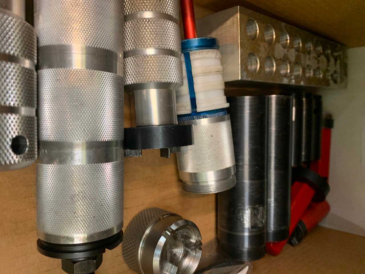 Collet wrenches, Collet extensions, and collet stops - ELECTRIC POWER TOOLS