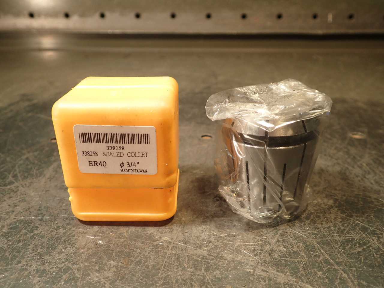 SOWA 3/4" ER40 Steel Sealed Collet: Sealed For Coolant Through Applications, New - ELECTRICAL COMPONENTS