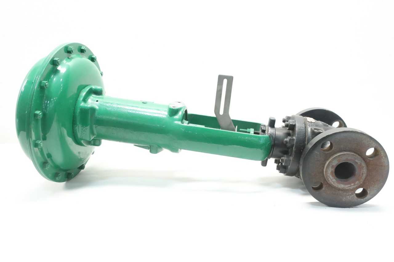 FISHER ED 6-30PSI PNEUMATIC 667 600 STEEL FLANGED 1-1/2IN CONTROL VALVE - CONTROL VALVE