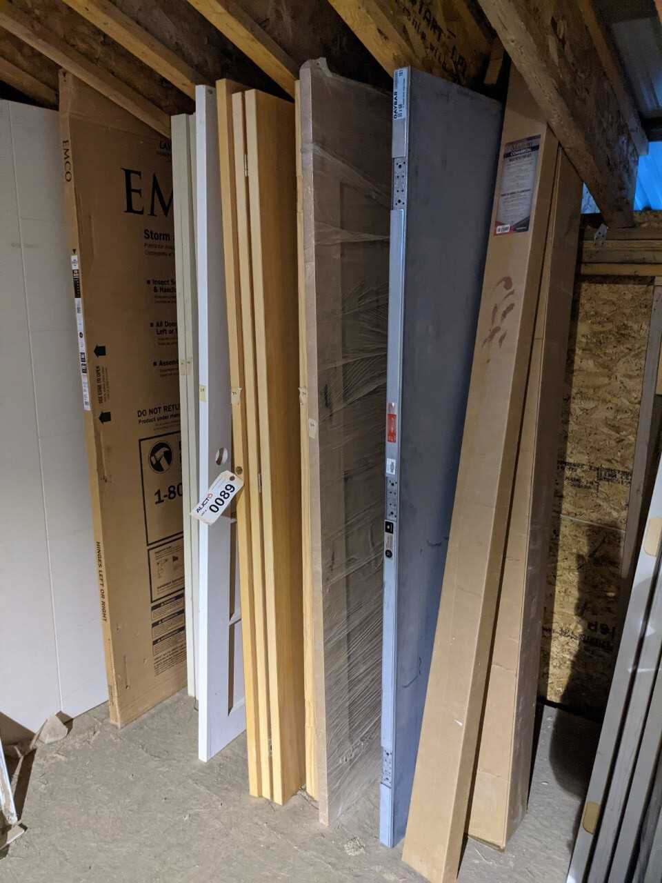 Lot of doors - Matching set - PLANT & FACILITY
