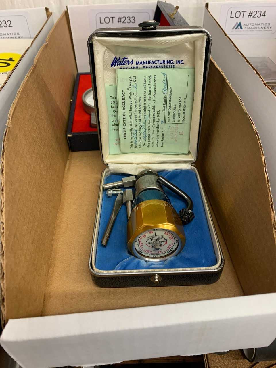 Torque Watch & Force Gage - ELECTRIC POWER TOOLS