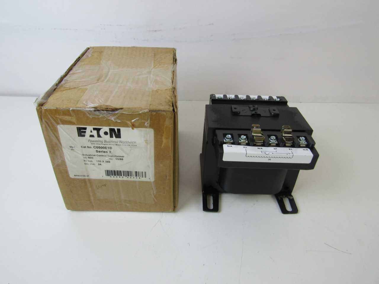 Lot of Quantity 2x Loadcenters and 1x Control Transformer - CONTROL TRANSFORMERS
