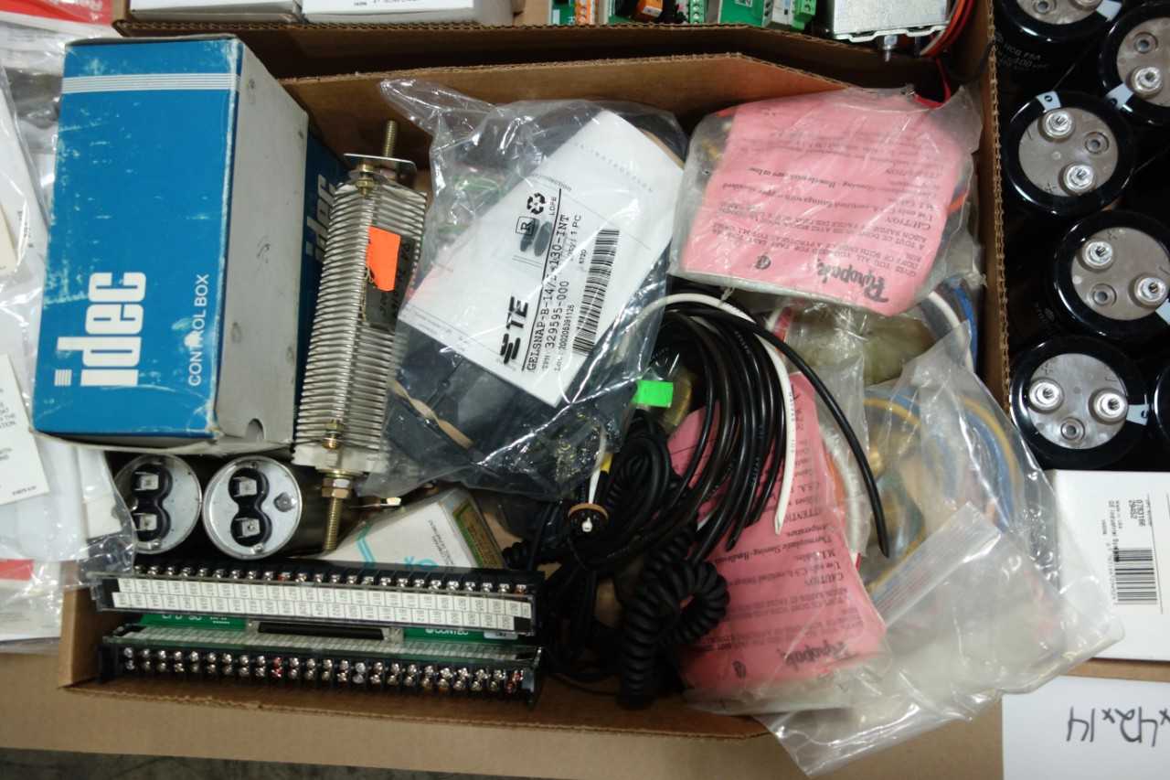 6 PALLETS OF ASSORTED ELECTRICAL COMPONENTS - ELECTRICAL COMPONENTS