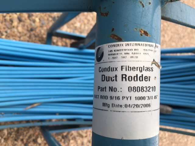 Duct Rodder, Condux Fiberglass - ELECTRICAL COMPONENTS